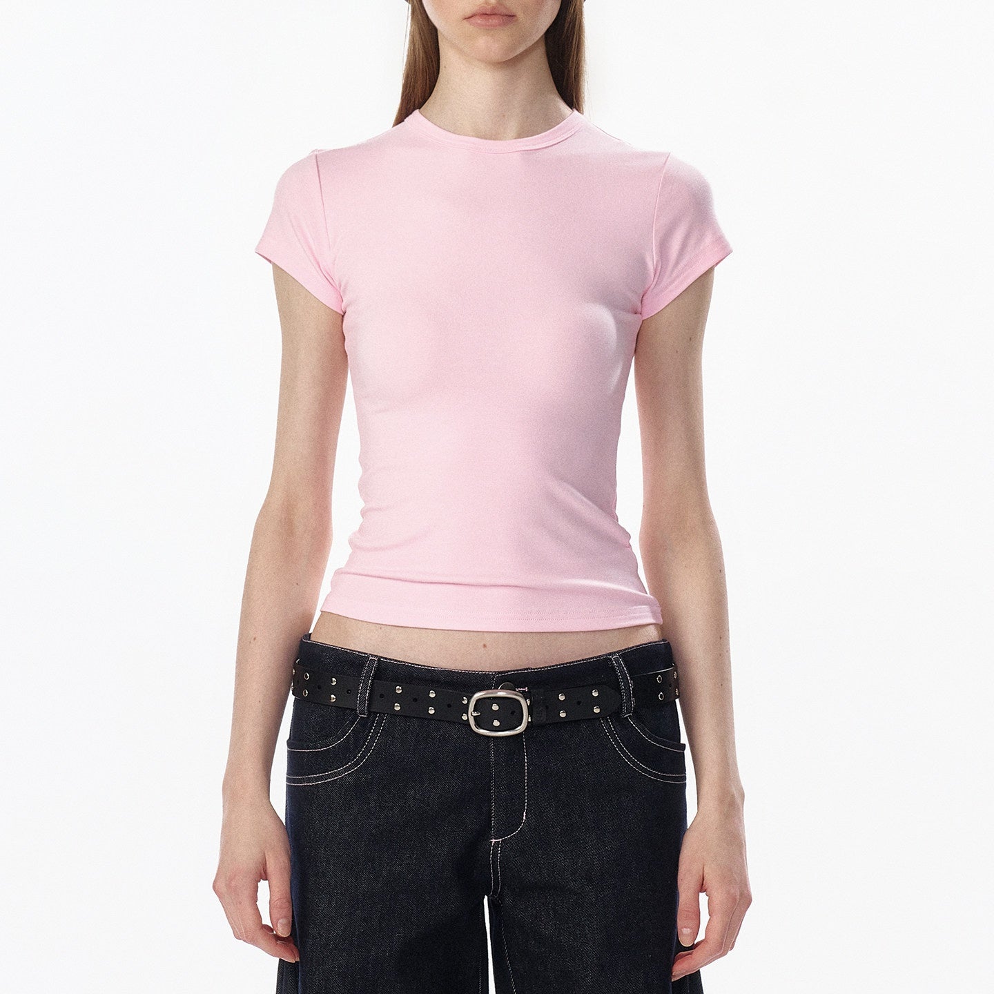 ALINNVSTUDIO_Light_Cleanfit_Slim_Crew_Neck_Short_Sleeve_Womens_Cropped_Tee_Basic_Crop_Tops_MISSTT
