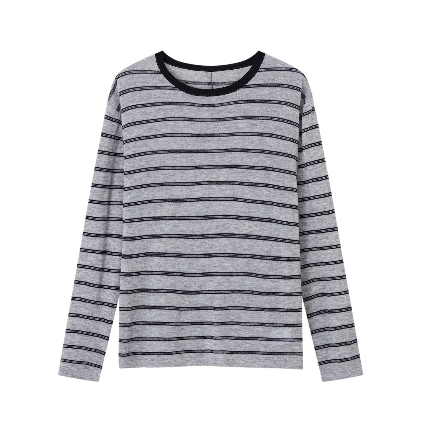 SOMESOWE_Acrylic_Knit_Casual_Slim_Fit_Striped_Crew_Neck_Women_Long_Sleeve_T-Shirts_MISSTT