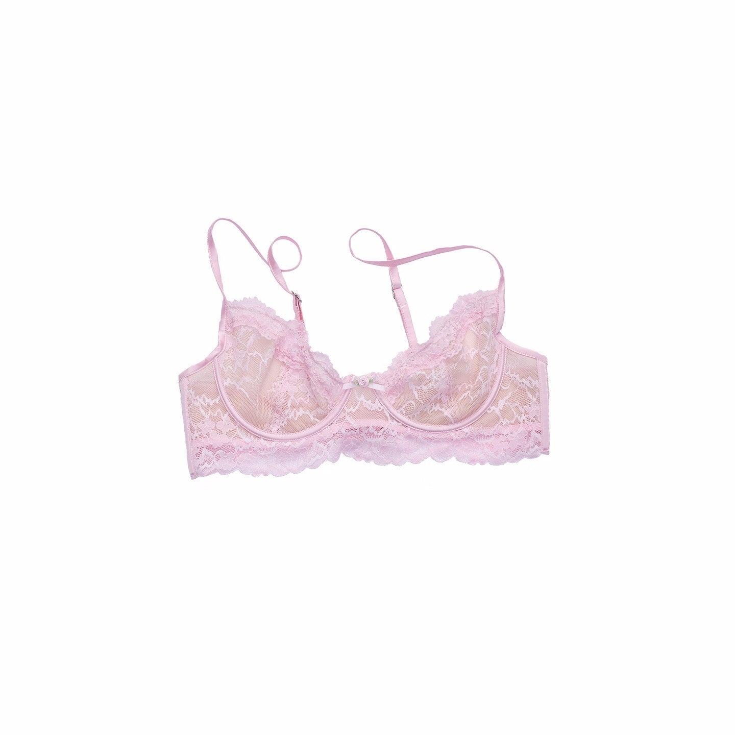 1JINN_STUDIO_Push_Up_French_Lace_U_Strap_Three_Quarter_Cup_Three_Row_Hook_Soft_Wire_Corsets_MISSTT