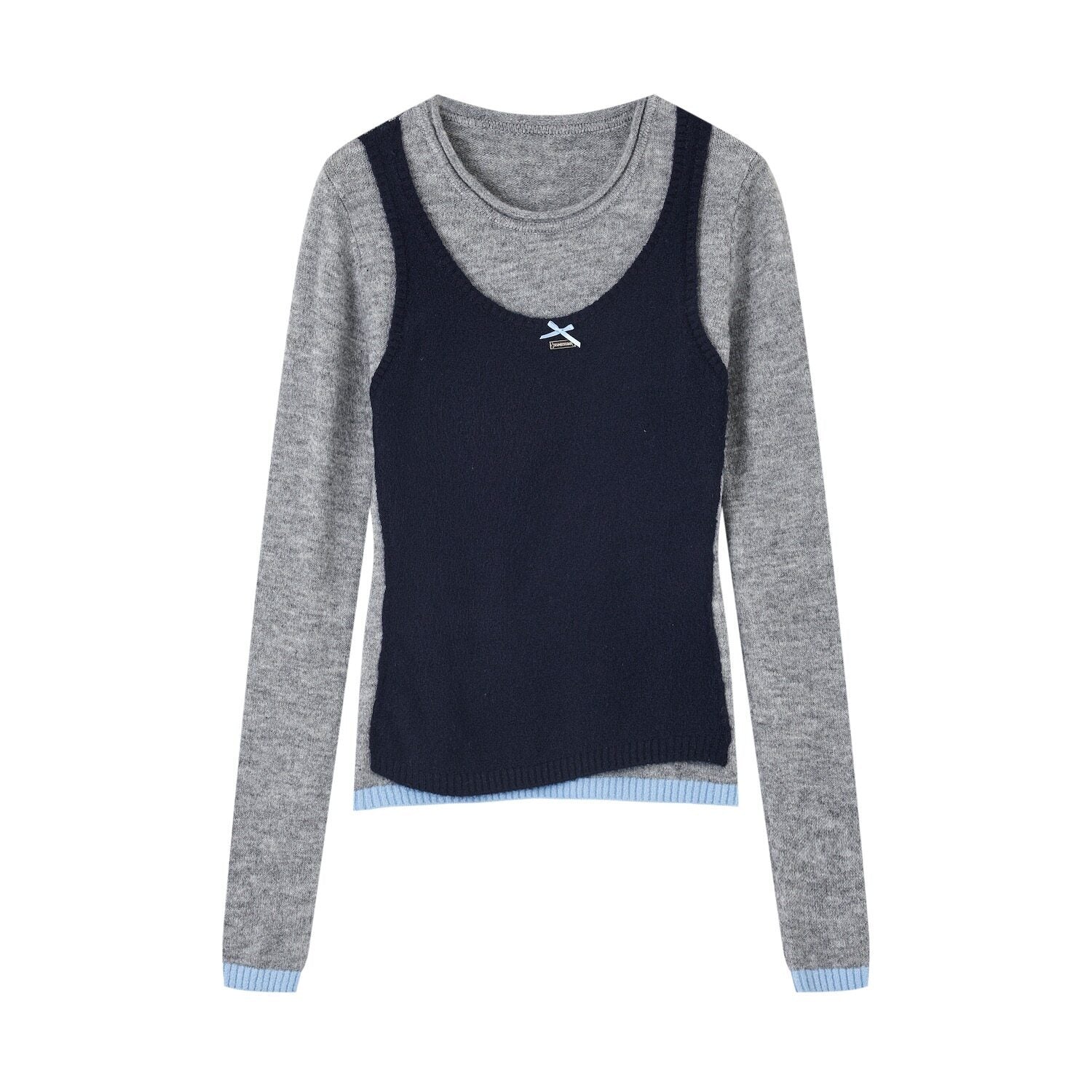 SOMESOWE_Layered_Colorblock_Round_Neck_Casual_Tie_Front_Womens_Knit_Sweaters_MISSTT