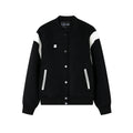 SOMESOWE_Smart_Commuter_Relaxed_Turn_Down_Collar_Button_Solid_Black_Gray_Bomber_Jackets_MISSTT