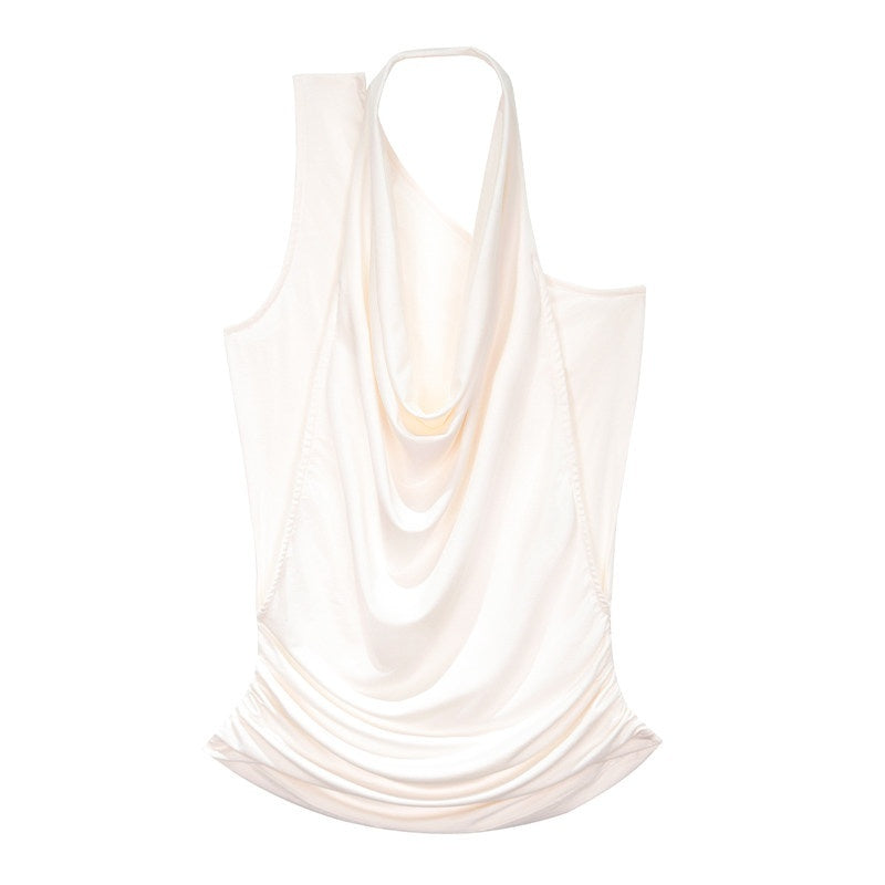 someonesometimes_Soft_Modal_Nylon_Spandex_Asymmetric_Slim_Fit_Faux_Layer_Strap_Women_Tank_Tops_MISSTT