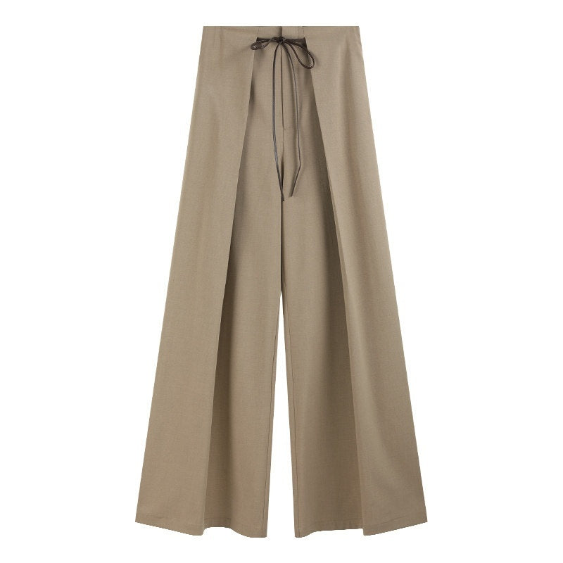 someonesometimes_High_Waist_Stretch_Belt_Detail_Minimalist_Polyester_Blend_Women_Wide_Leg_Pants_MISSTT