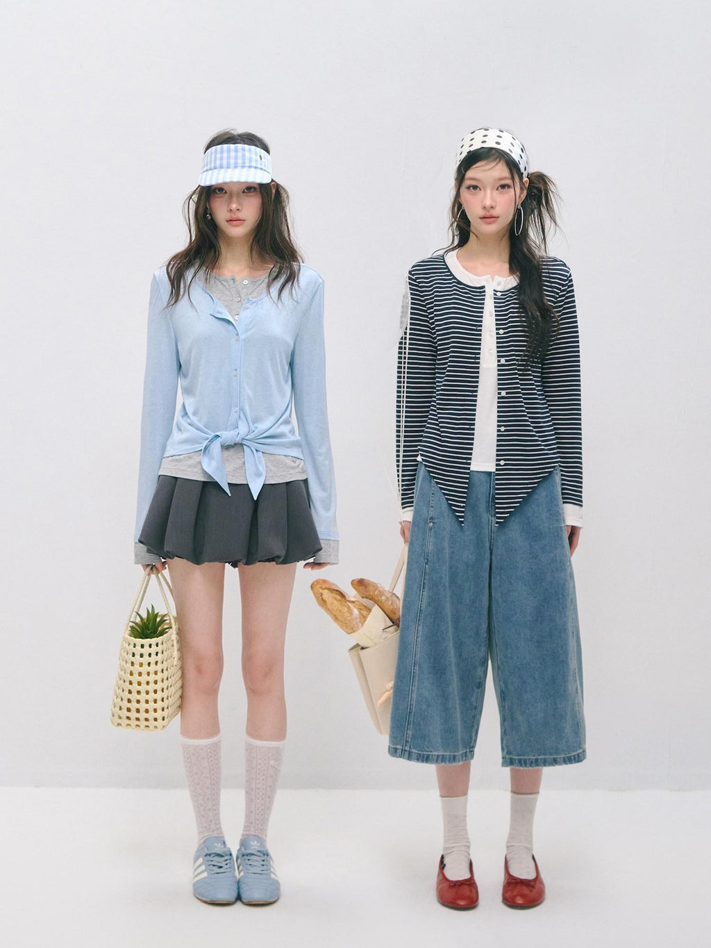 SOMESOWE Soft Lyocell Wool Blend Casual Loose Layered Striped Women Long Sleeve T-Shirts
