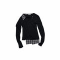 1JINN_STUDIO_Polyester_Blend_Stretch_Faux_Layered_Women_Black_Long_Sleeve_T-Shirts_MISSTT