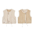 SOMESOWE_Warm_Versatile_Beige_Vest_Round_Neck_Single_Button_Outerwear_Leather_Jackets_MISSTT