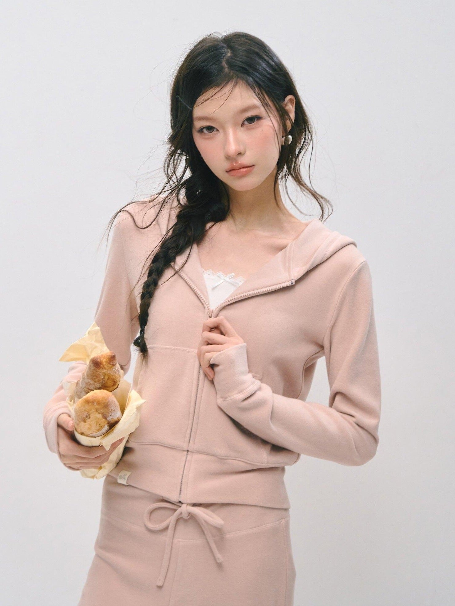 SOMESOWE Long Sleeve Collared Pullover Sexy Loose Fit Women Tracksuit Top & Pants Sets