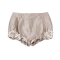 DeleteEx_Comfortable_Khaki_Lantern_Silhouette_Mid_Low_Waist_Womens_Casual_Mini_Shorts_MISSTT
