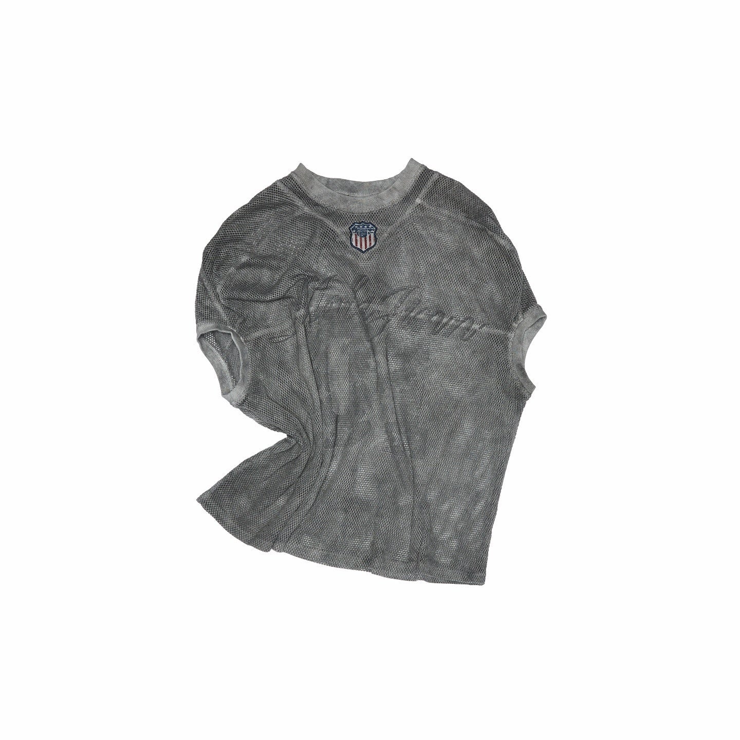 1JINN_STUDIO_100%_Cotton_Slim_Fit_Distressed_Cross_Print_Women_Short_Sleeve_T-Shirts_MISSTT