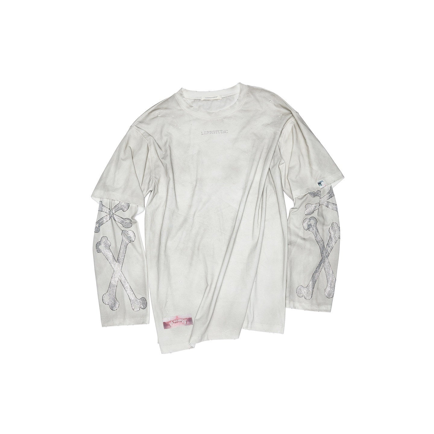1JINN_STUDIO_100%_Cotton_Sweat_Wicking_Loose_Patchwork_Rhinestone_Women_Long_Sleeve_T-Shirts_MISSTT