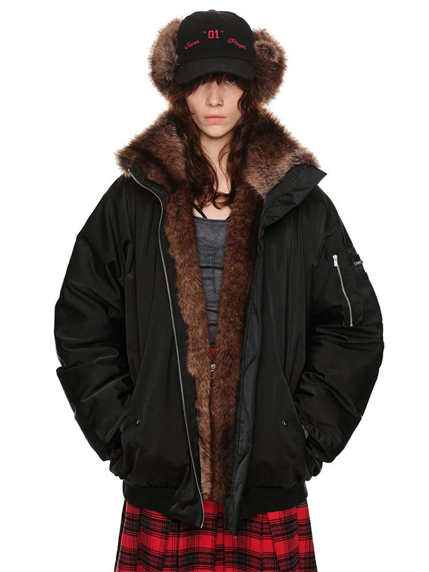 1JINN STUDIO 90 Percent Duck Down Insulated Regular Hoodless Zipper Women Parkas