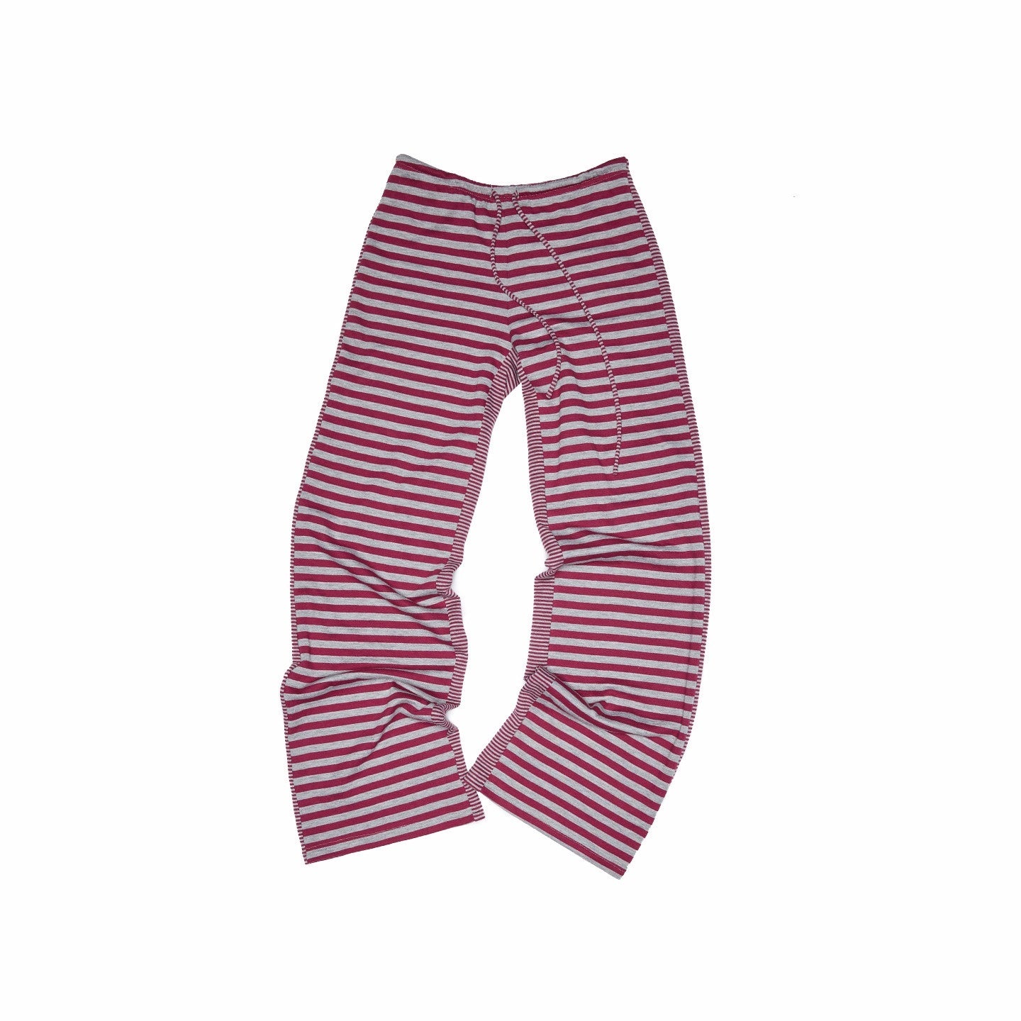 1JINN_STUDIO_Asymmetric_Slim_Workwear_Striped_Polyester_Cotton_Blend_Women_Top_&_Pants_Sets_MISSTT
