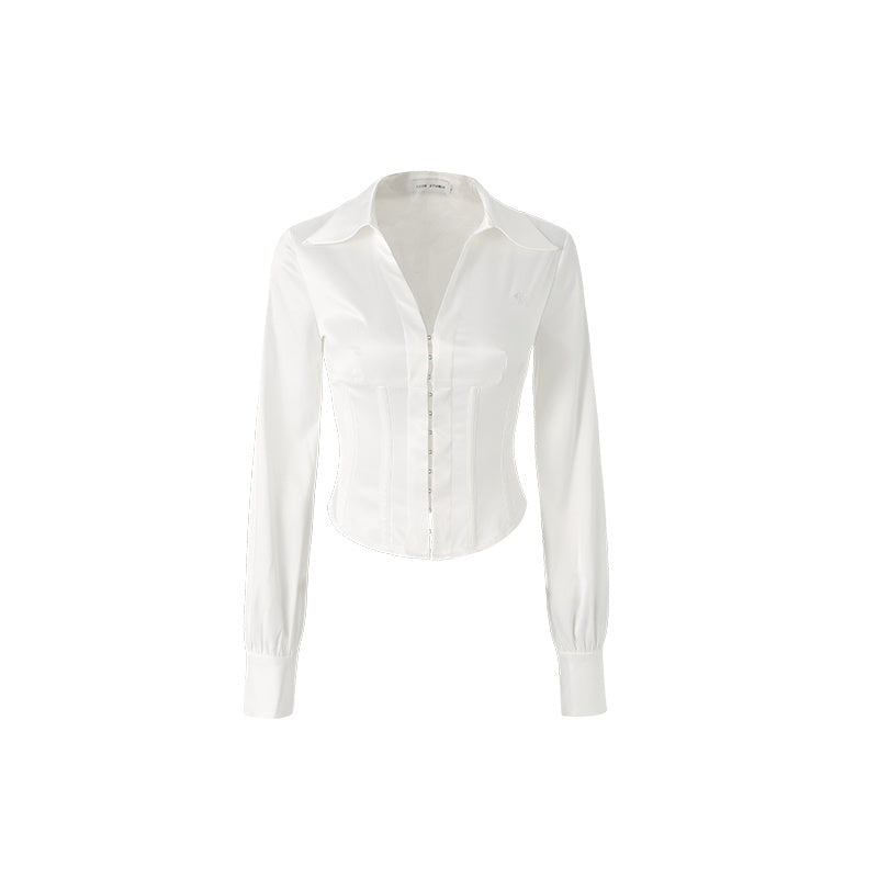 1JINN_STUDIO_Breathable_Button_Crew_Neck_High_Waist_Women_Long_Sleeve_Street_Shirts_MISSTT