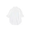 1JINN_STUDIO_Breathable_Cotton_Loose_Fit_Striped_Notched_Collar_Office_Top_&_Shorts_Sets_MISSTT