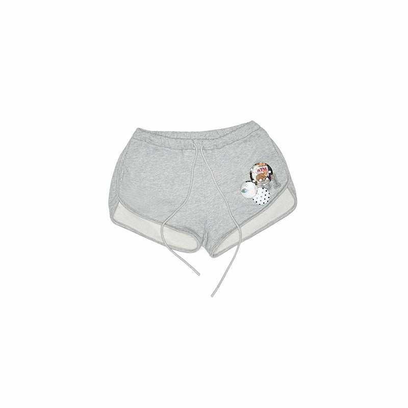 1JINN_STUDIO_Cotton_Blend_Minimalist_Slim_Drawstring_Women_Casual_Natural_Waist_Mini_Shorts_MISSTT