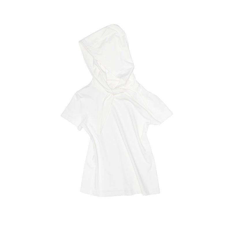 1JINN_STUDIO_Cotton_Hooded_Straight_Fit_Commuter_Women_Camel_White_Short_Sleeve_T-Shirts_MISSTT