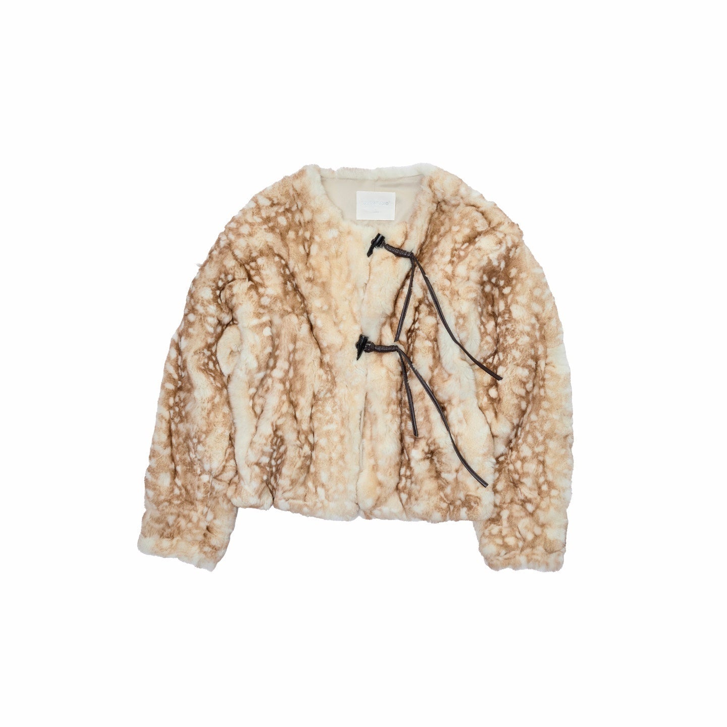 1JINN_STUDIO_Cozy_Deer_Print_Short_Casual_Standard_Fit_Long_Sleeve_Women_Faux_Fur_Coats_MISSTT