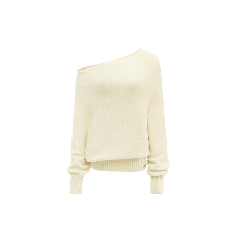 1JINN_STUDIO_Cozy_Off_Shoulder_Loose_Fit_Sweet_Style_Women_Solid_Knit_Sweaters_MISSTT