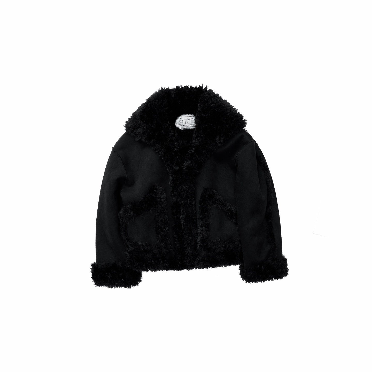 1JINN_STUDIO_Cozy_Polka_Dot_Short_Straight_Stand_Collar_Button_Front_Women_Faux_Fur_Coats_MISSTT
