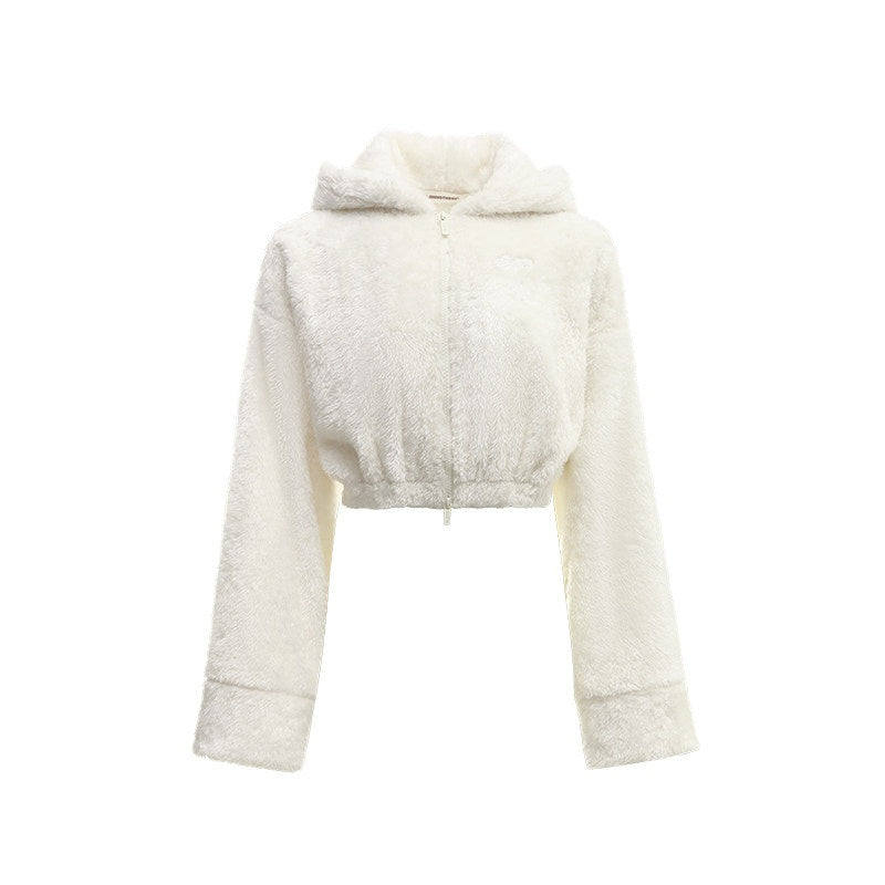 1JINN_STUDIO_Cropped_Pullover_Long_Sleeve_Straight_Leg_Brown_Ivory_Women_Top_&_Pants_Sets_MISSTT