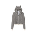1JINN_STUDIO_Demon_Horn_Detail_Striped_Slim_Short_Hooded_Casual_Women_Zip_Hoodies_MISSTT