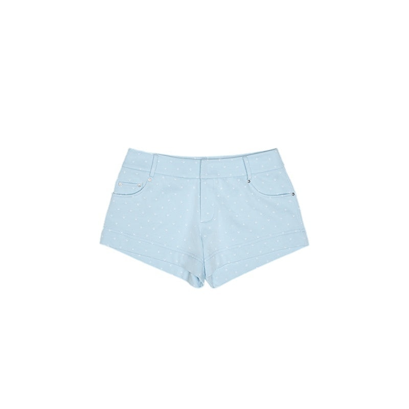 1JINN_STUDIO_Durable_Cotton_Blend_Straight_Leg_Natural_Waist_Office_Ready_Mini_Shorts_MISSTT