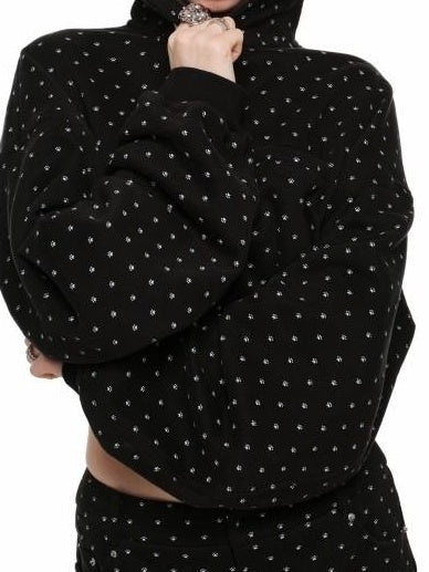 1JINN STUDIO Durable Cotton Blend Straight Leg Natural Waist Office Ready Mini Shorts