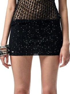 1JINN STUDIO Elegant Solid High Waist Sheath Sleeveless Off Shoulder Casual Mini Dresses