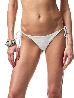 1JINN STUDIO Elegant White Jacquard Two Piece High Waist Beach Swimwear Bikinis