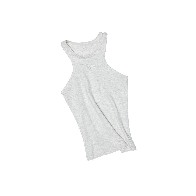 1JINN_STUDIO_Embroidered_Heart_Slim_Crop_Racerback_Women_Viscose_Cotton_Blend_Tank_Tops_MISSTT