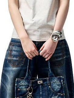 1JINN STUDIO Floral Print Cotton Blend Straight Fit Commuter Women Short Sleeve T-Shirts