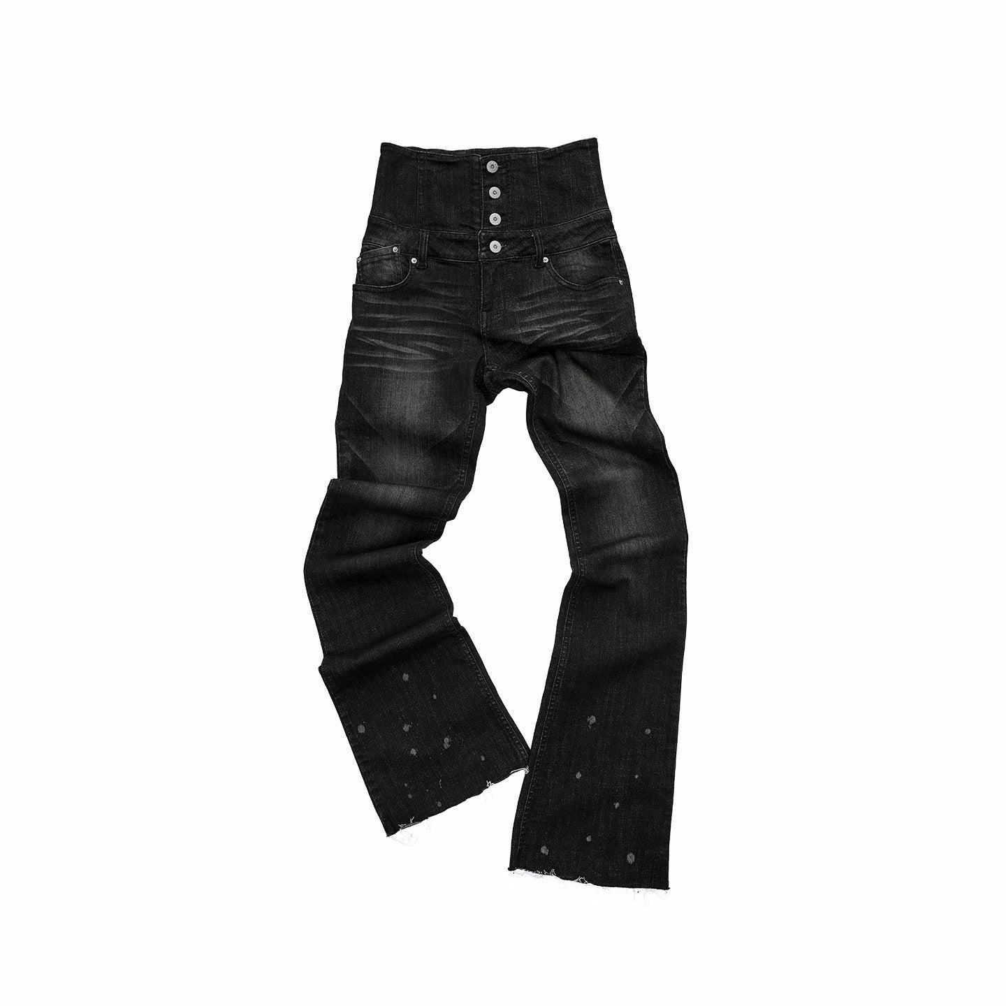 1JINN_STUDIO_High_Waist_Washed_Vintage_Tie_Slim_Women_Button_Closure_Rigid_Bootcut_Jeans_MISSTT