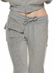 1JINN STUDIO Hooded Zip Cropped Top Slim Long Pants Casual Women Lounge Top & Pants Sets