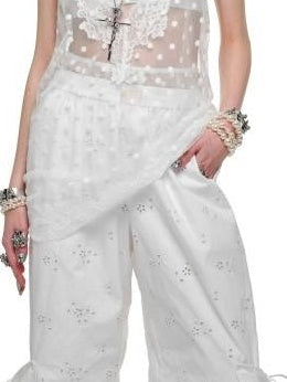 1JINN STUDIO Lace High Waist Spaghetti Strap Office Casual Women Polyester Mini Dresses