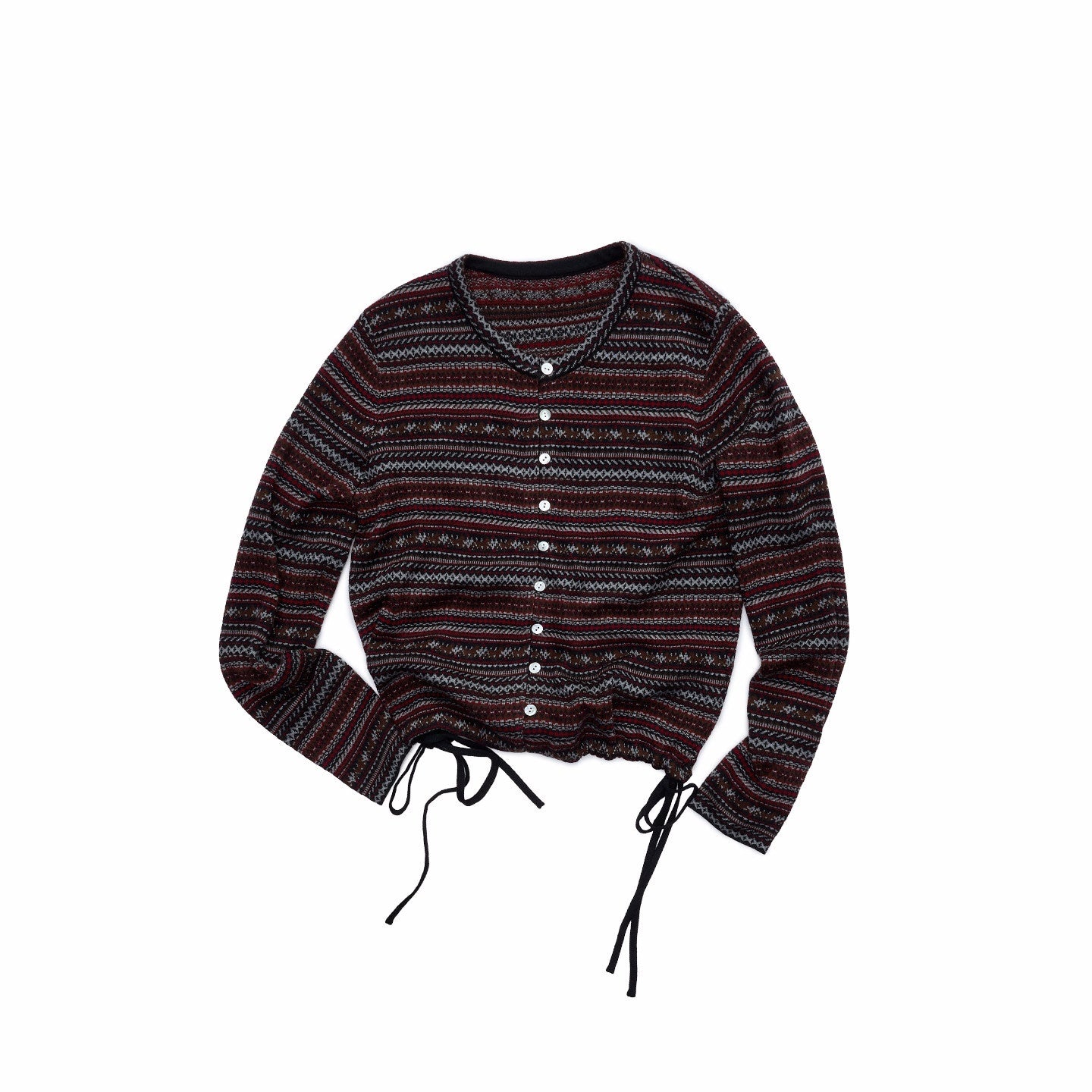 1JINN_STUDIO_Lightweight_Drawstring_Colorblock_Crewneck_Pullover_Women_Knit_Cardigans_MISSTT