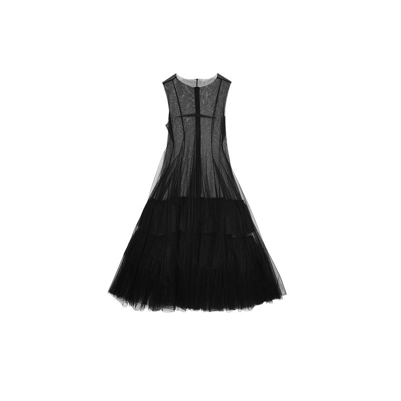 1JINN_STUDIO_Lightweight_Nylon_Casual_A_Line_Sleeveless_Slip_Women_Solid_Midi_Dresses_MISSTT