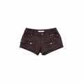 1JINN_STUDIO_Low_Rise_Cargo_Button_Fly_Stretch_Utility_Women_Casual_Mini_Shorts_MISSTT