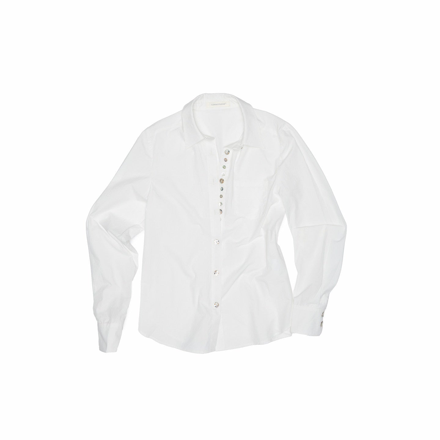 1JINN_STUDIO_Moisture_Wicking_Cotton_Slim_Fit_Polo_Collar_Long_Sleeve_Striped_Women_Shirts_MISSTT