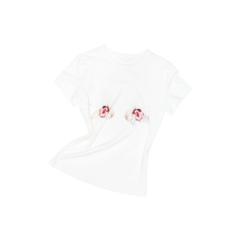 1JINN_STUDIO_Moisture_Wicking_Stretch_Cotton_Slim_Floral_Print_Women_Short_Sleeve_T-Shirts_MISSTT