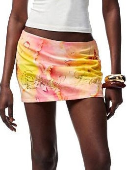 1JINN STUDIO Moisture Wicking Stretch Cotton Slim Floral Print Women Short Sleeve T-Shirts