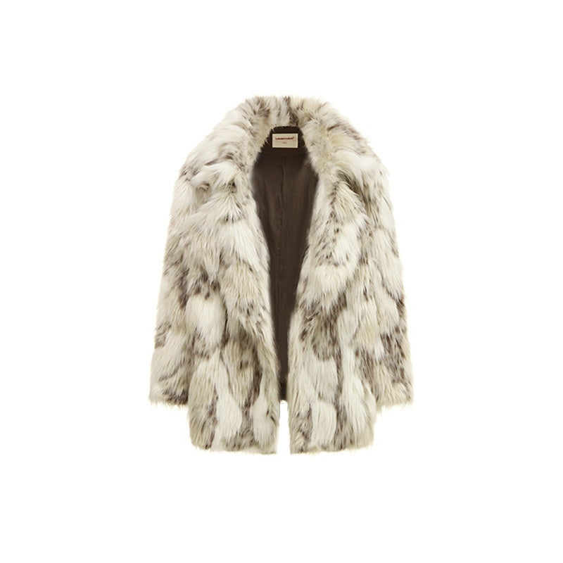 1JINN_STUDIO_Plush_Leopard_Print_V-neck_Loose_Fit_Women_Mottled_Beige_Faux_Fur_Coats_MISSTT
