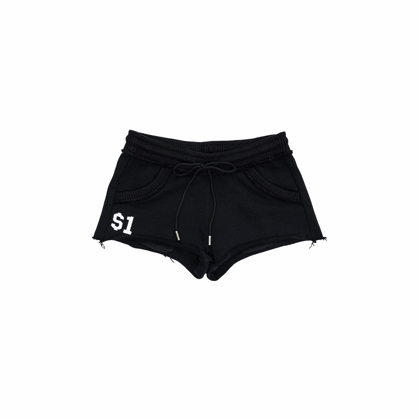1JINN_STUDIO_Pure_Cotton_Casual_Low_Rise_Slim_Fit_Women_Black_Grey_Camo_Mini_Shorts_MISSTT