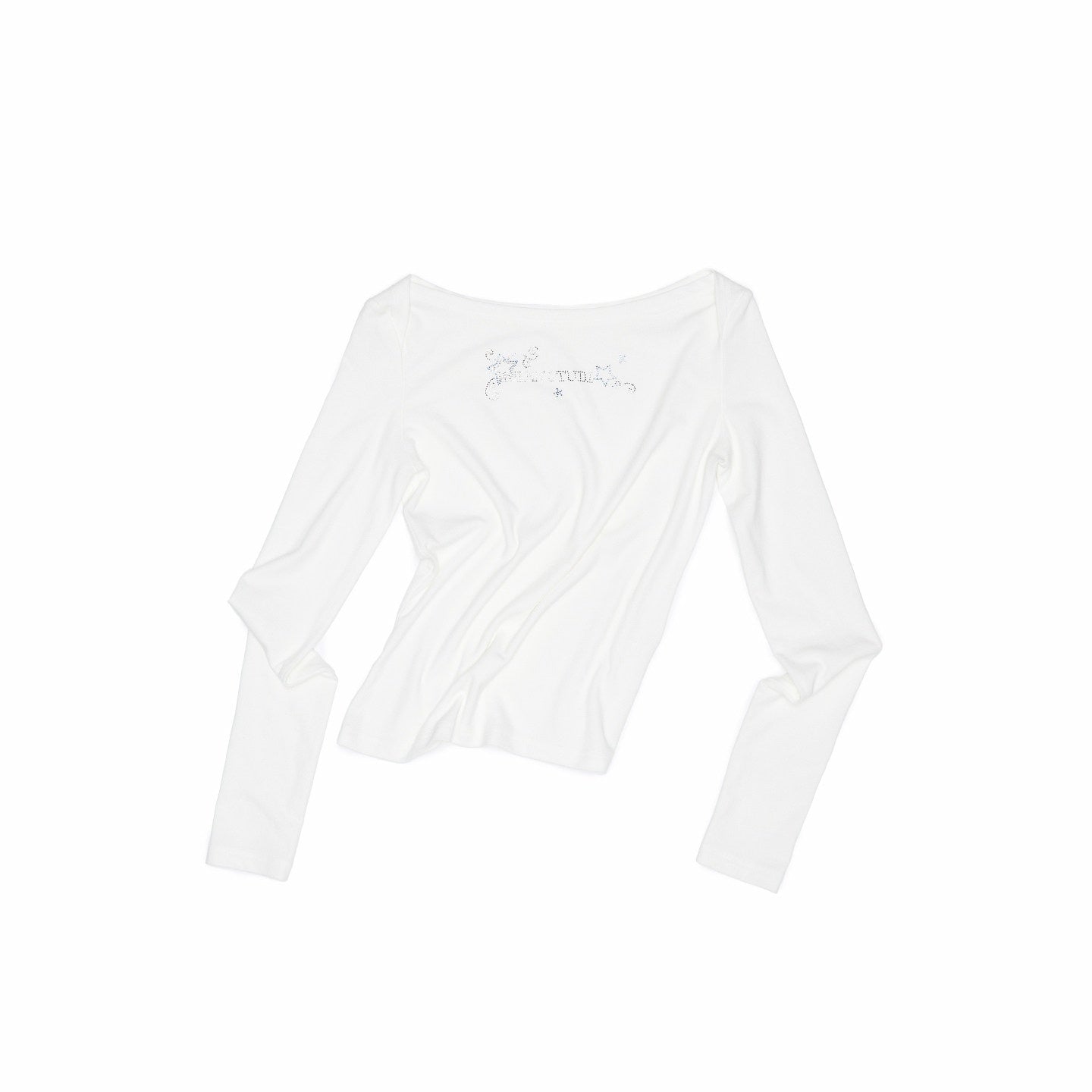 1JINN_STUDIO_Quick_Dry_Slim_Cross_Print_Office_Women_Boat_Neck_Long_Sleeve_T-Shirts_MISSTT