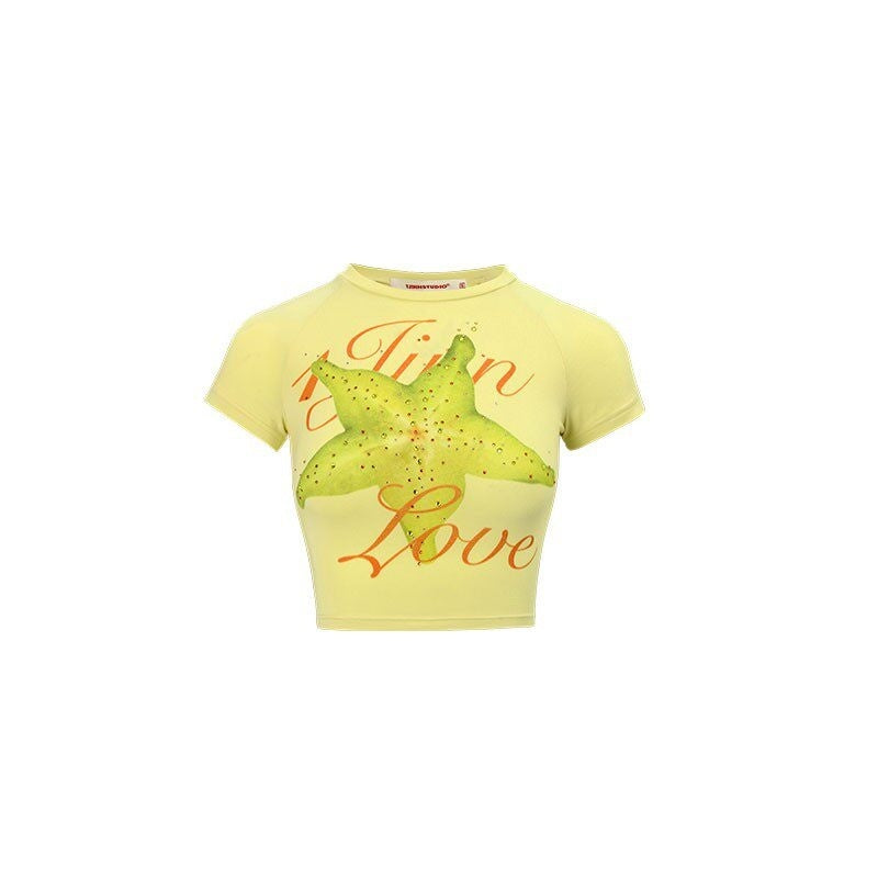 1JINN_STUDIO_Sexy_Floral_Print_Slim_Fit_Short_Sleeve_Round_Neck_Women_Basic_Crop_Tops_MISSTT