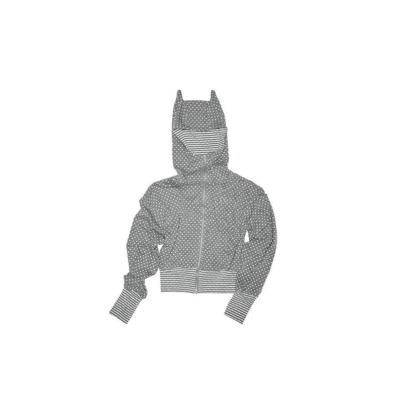 1JINN_STUDIO_Slim_Fit_Cropped_Hooded_Polka_Dot_Long_Sleeve_Commuter_Women_Zip_Hoodies_MISSTT