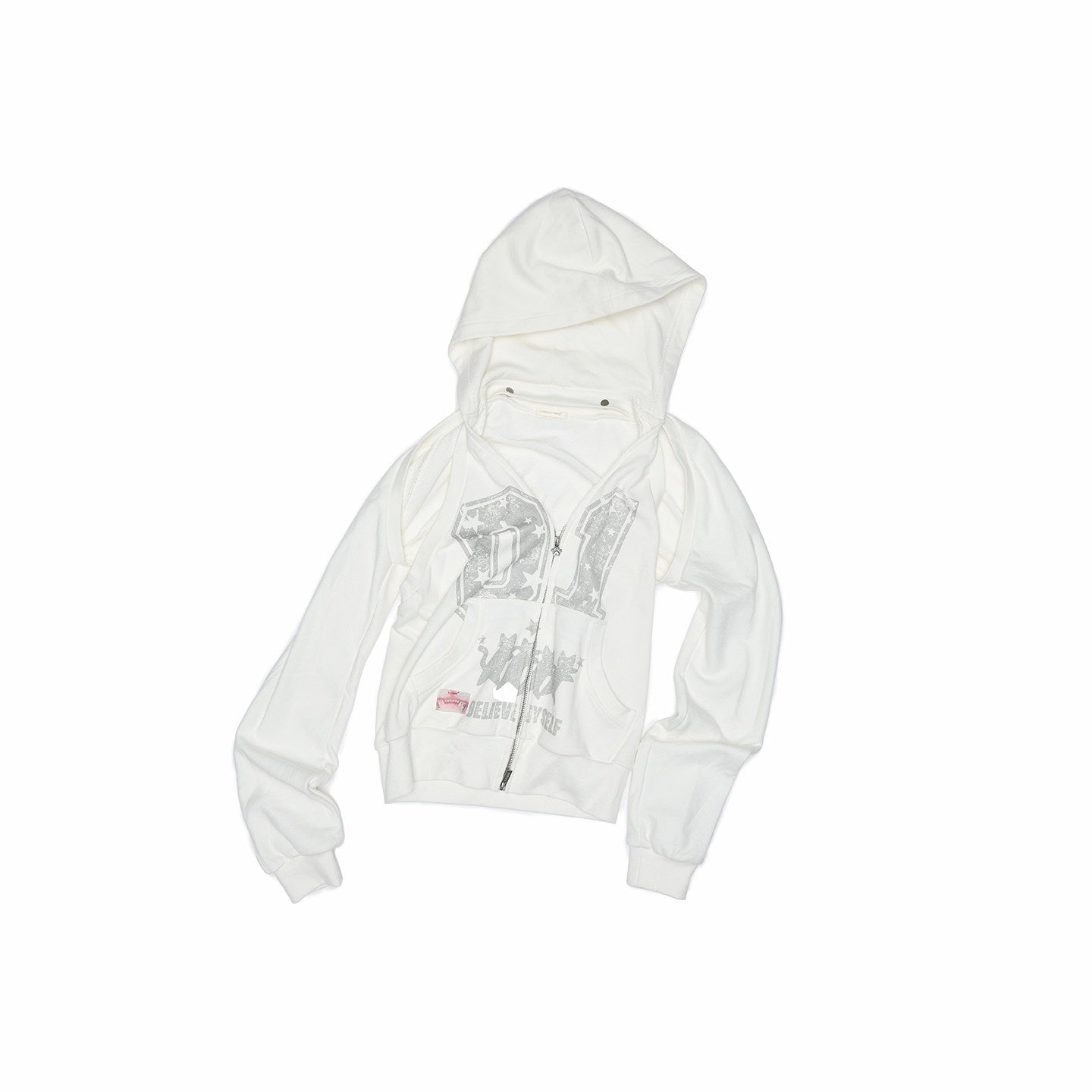 1JINN_STUDIO_Slim_Fit_Halter_Neck_Zip_Up_Hooded_Cotton_Blend_Commuter_Cardigan_Hoodie_MISSTT