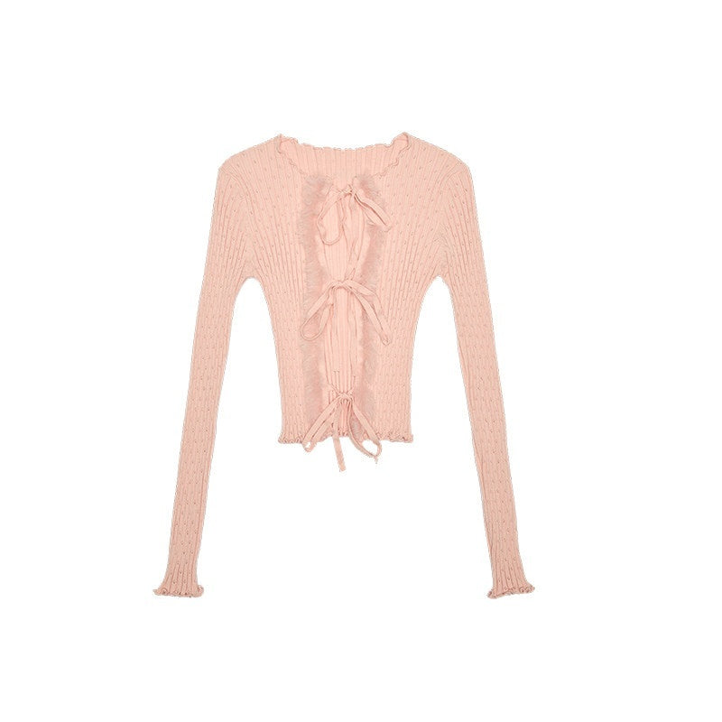 1JINN_STUDIO_Slim_Tie_Waist_Commuter_Knit_Long_Sleeve_Button_Solid_Colors_Women_Cardigans_MISSTT