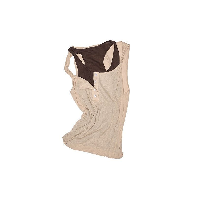 1JINN_STUDIO_Soft_100_Percent_Cotton_Slim_Fit_U_Neck_Versatile_Solid_Color_Women_Tank_Tops_MISSTT