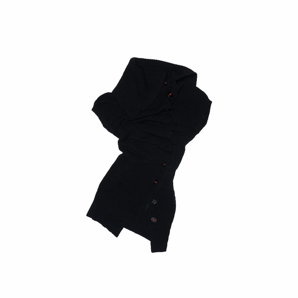 1JINN_STUDIO_Soft_Cinched_Waist_Slim_Crewneck_Short_Sleeve_Black_Women_Nylon_Knit_Sweaters_MISSTT