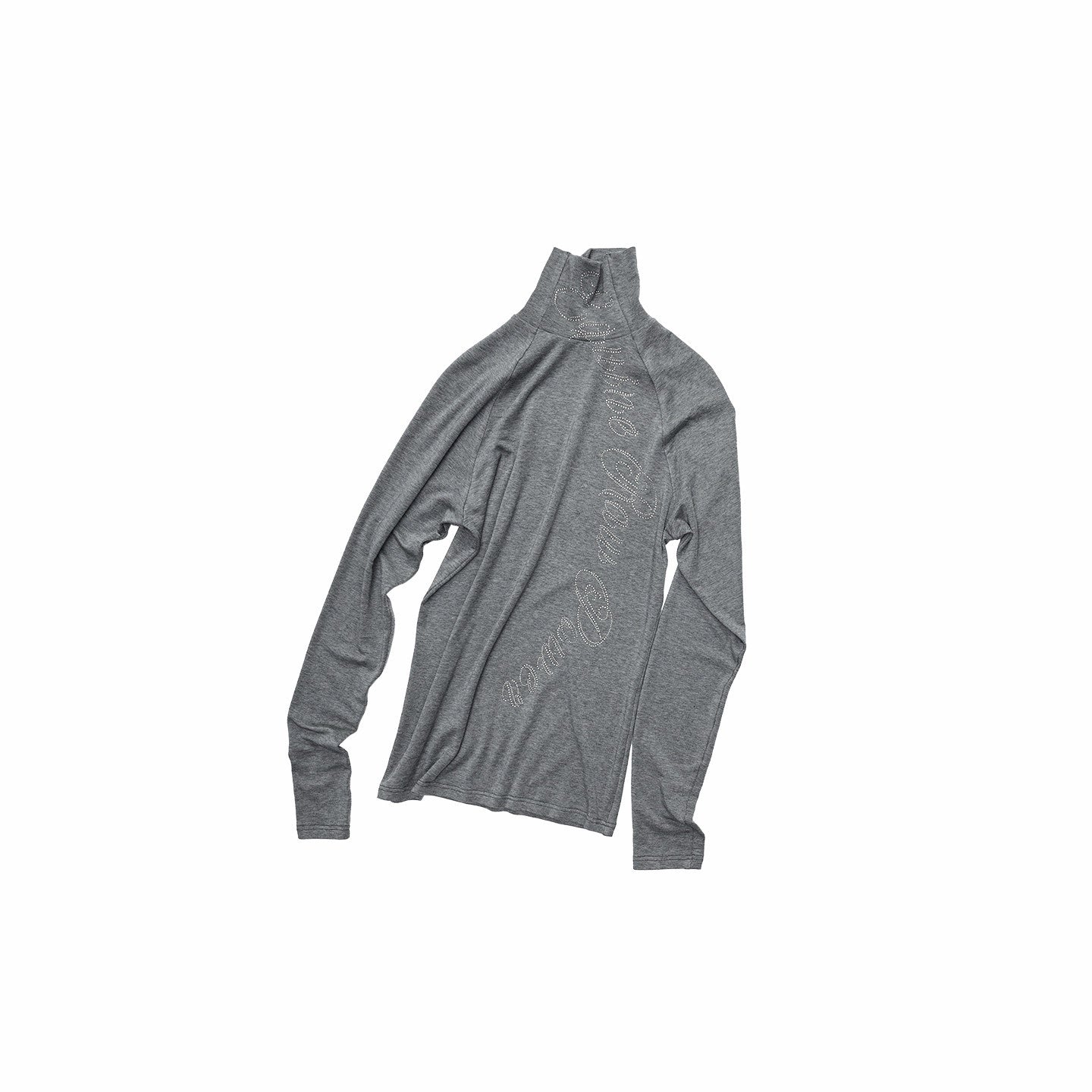1JINN_STUDIO_Soft_Lambswool_Slim_Fit_Casual_High_Neck_Raglan_Lettering_Long_Sleeve_T-Shirts_MISSTT